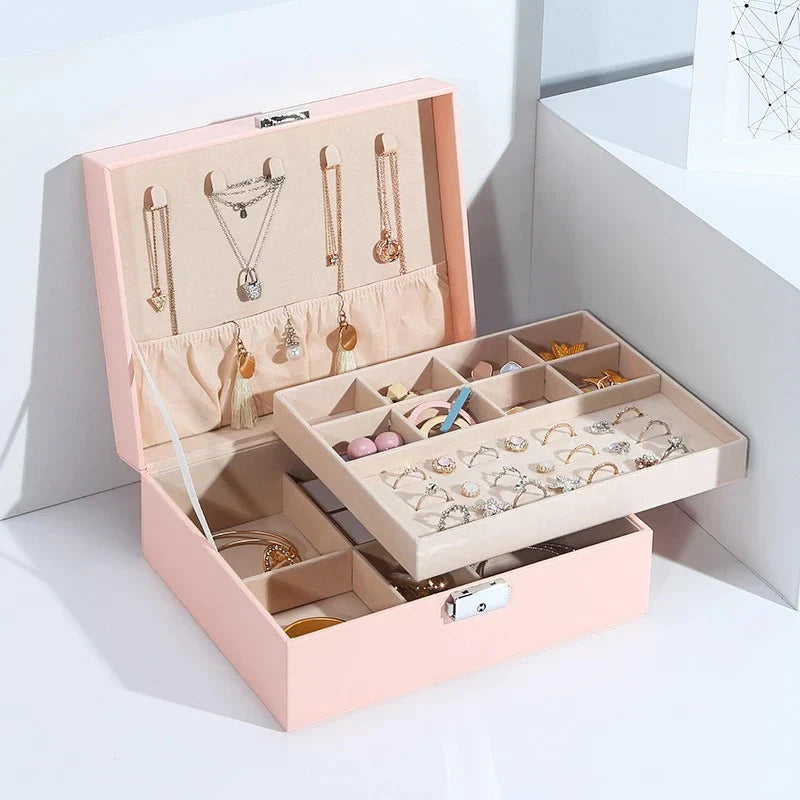 Double Layer Jewelry Organizer