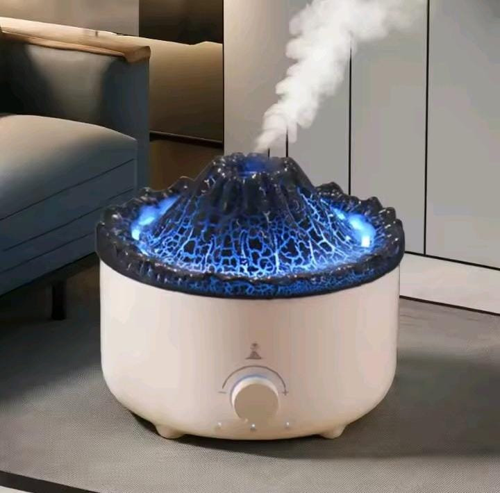 Blue jellyfish humidifier