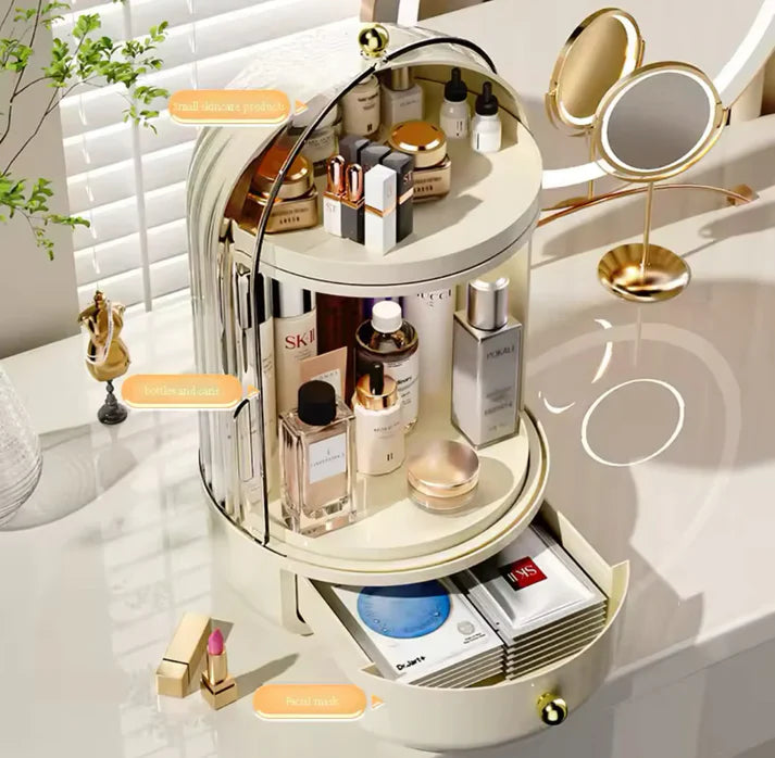 Rotating Makeup Organizer