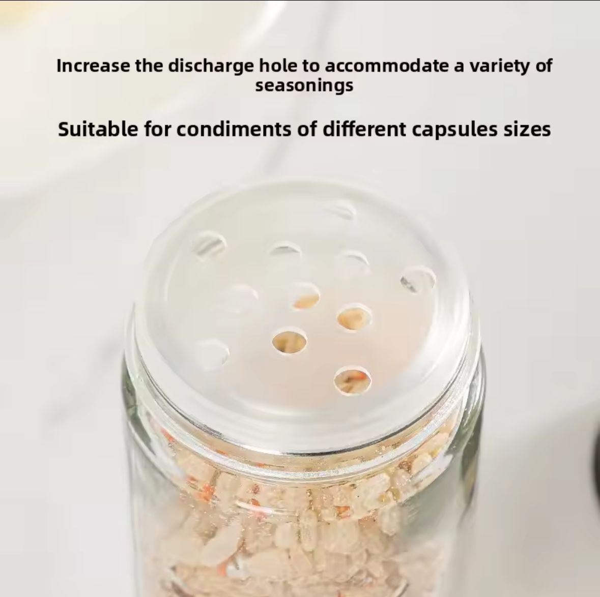 Rotating Glass Spice Rag