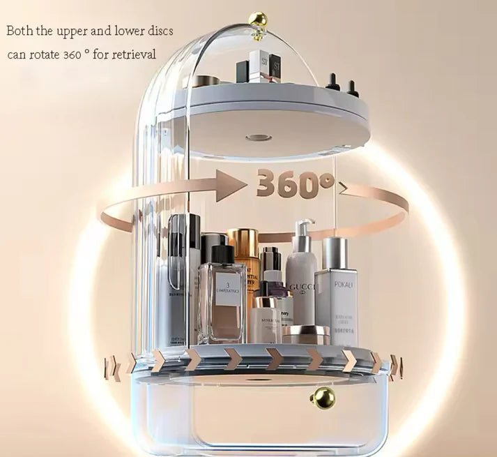 Rotating Makeup Organizer