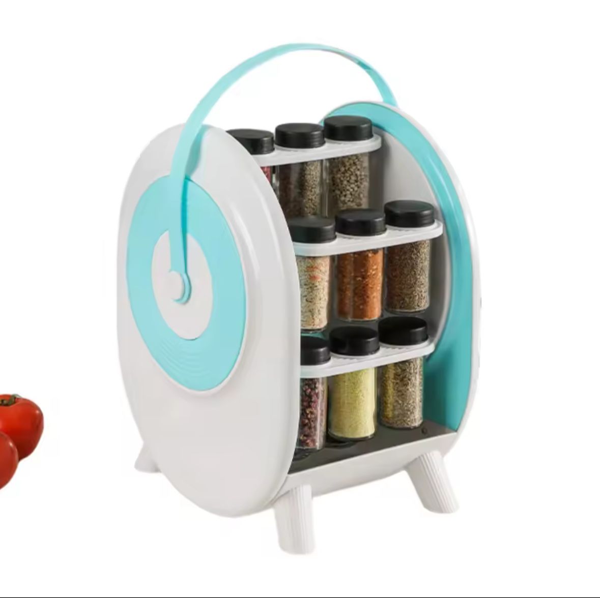 Rotating Glass Spice Rag