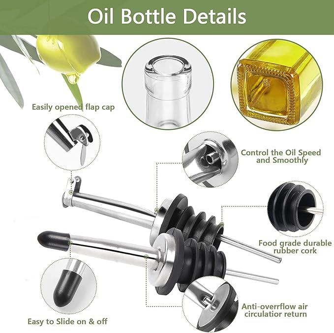 Oil dispenser bottle