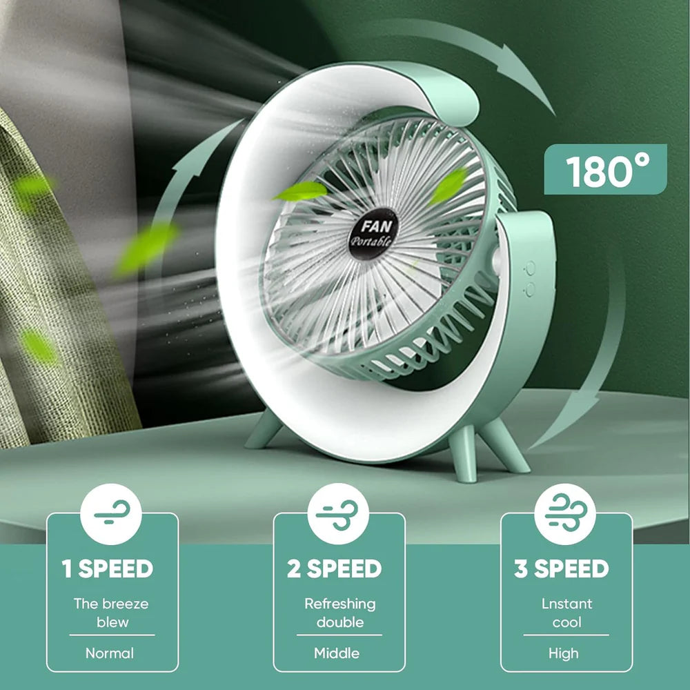 USB rechargeable Electric Fan