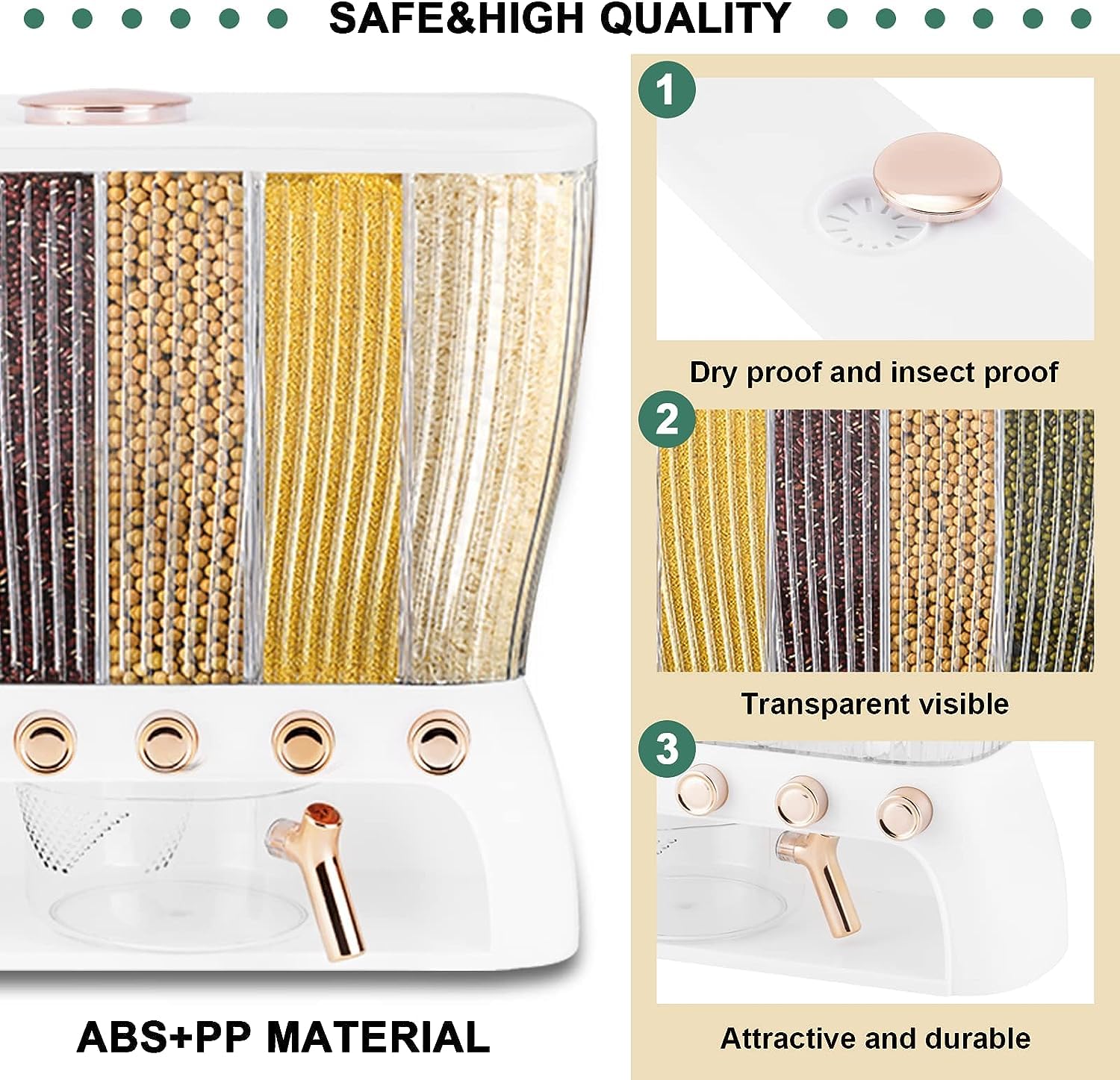 Sealed Storage Barrel And Rice Box