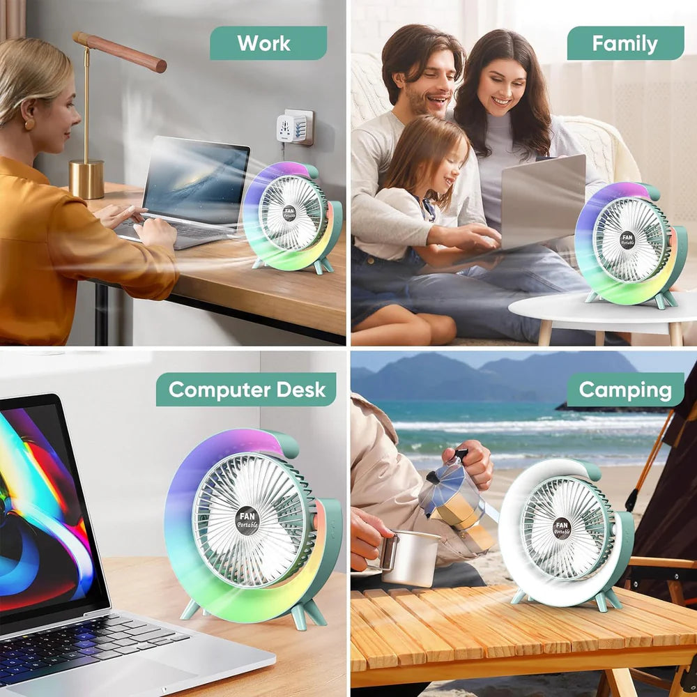 USB rechargeable Electric Fan