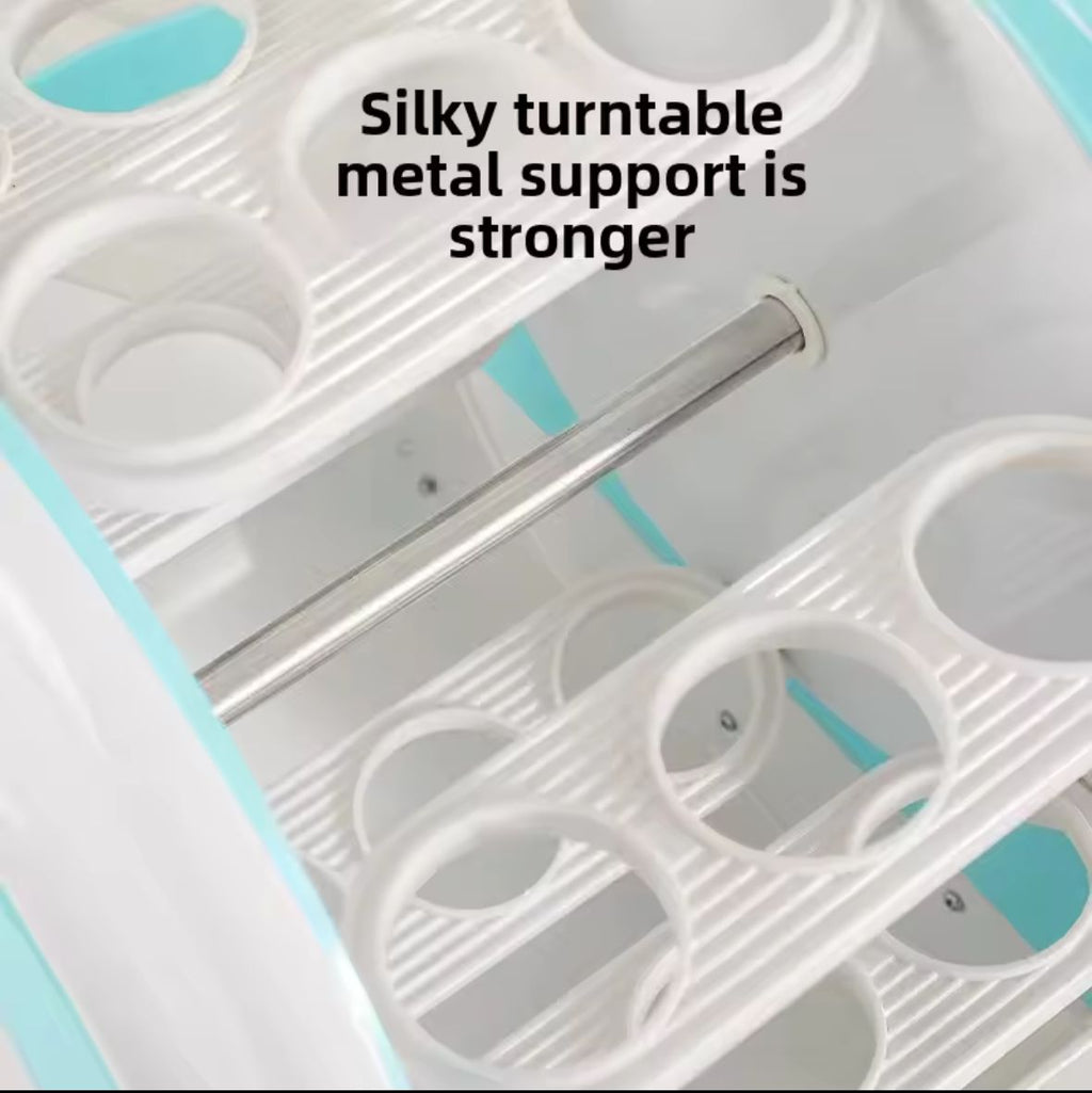 Rotating Glass Spice Rag