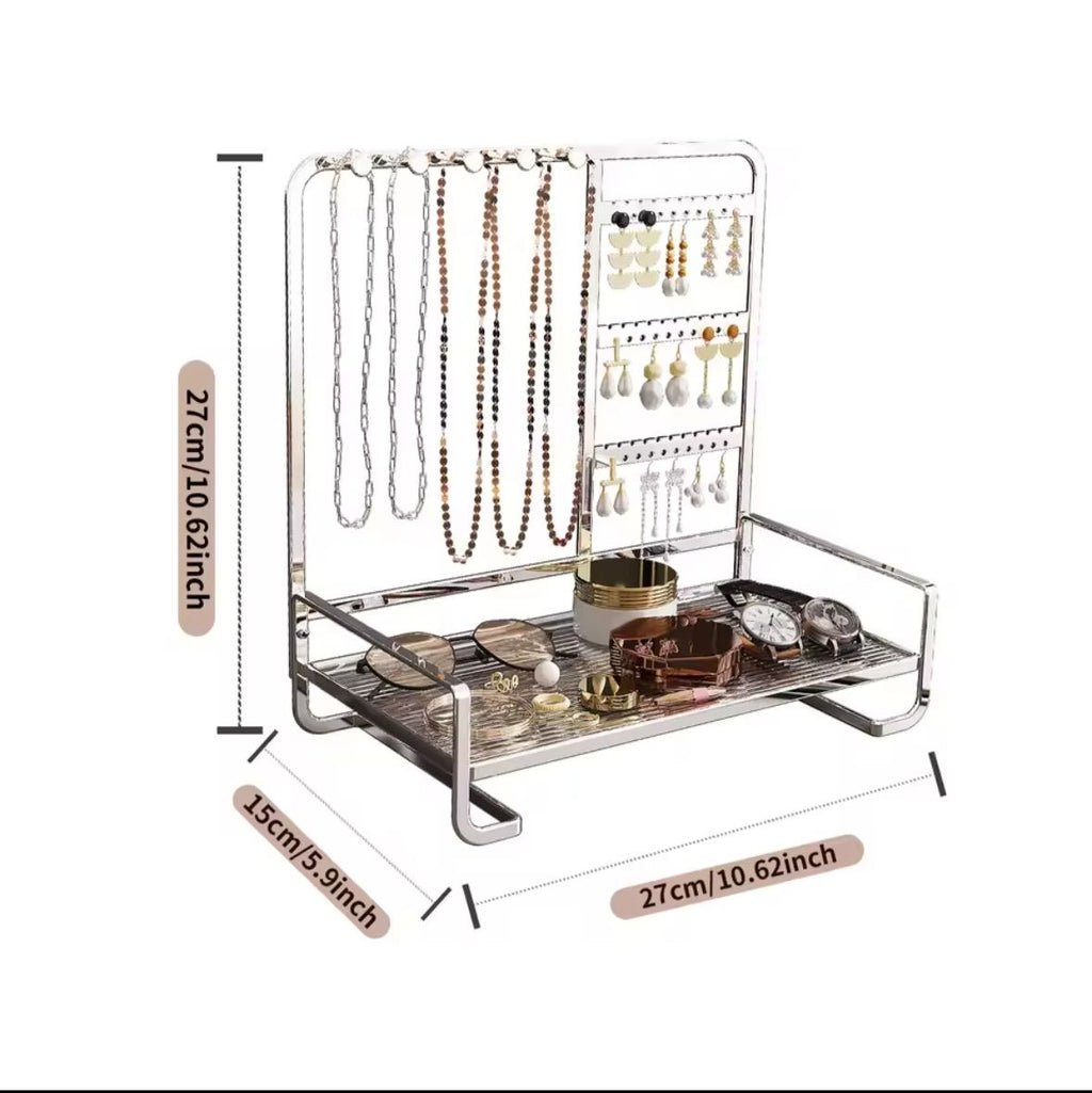 Elegant Metal Jewellery Stand
