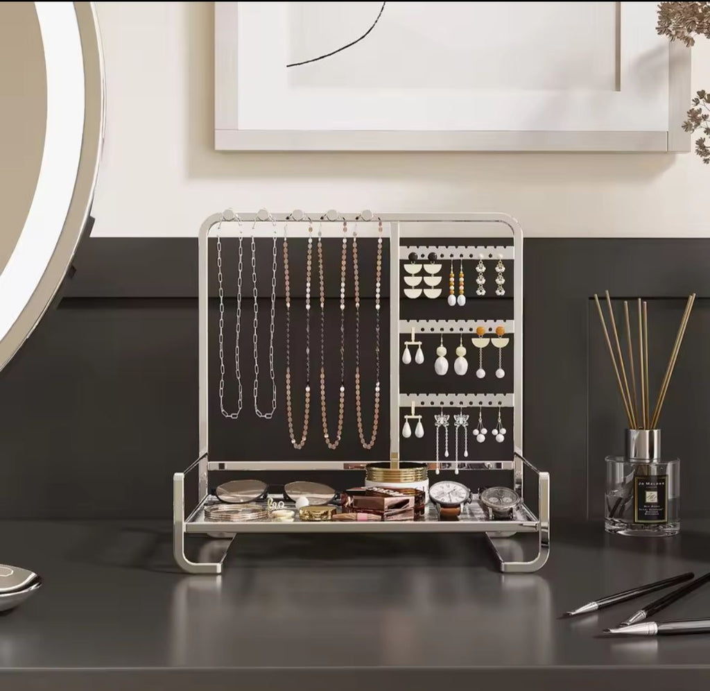 Elegant Metal Jewellery Stand