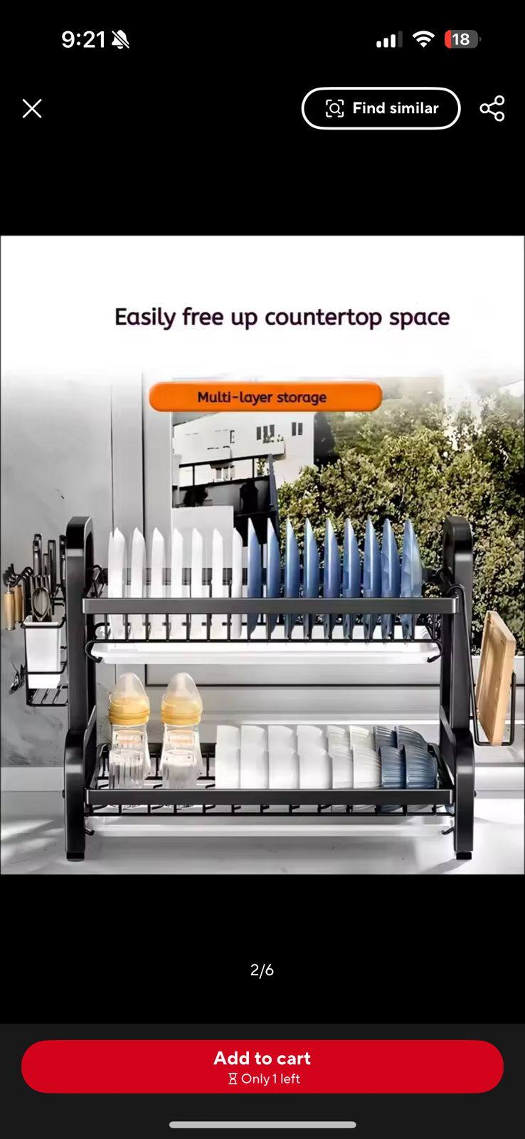 Foldable Dish Drainer