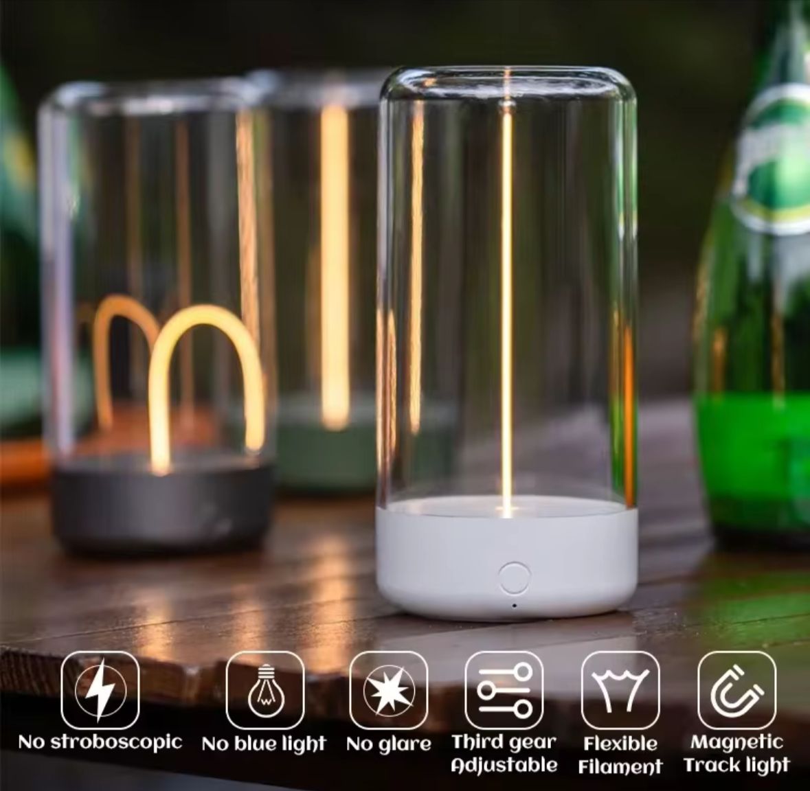 Quantum wire ambient magnetic light