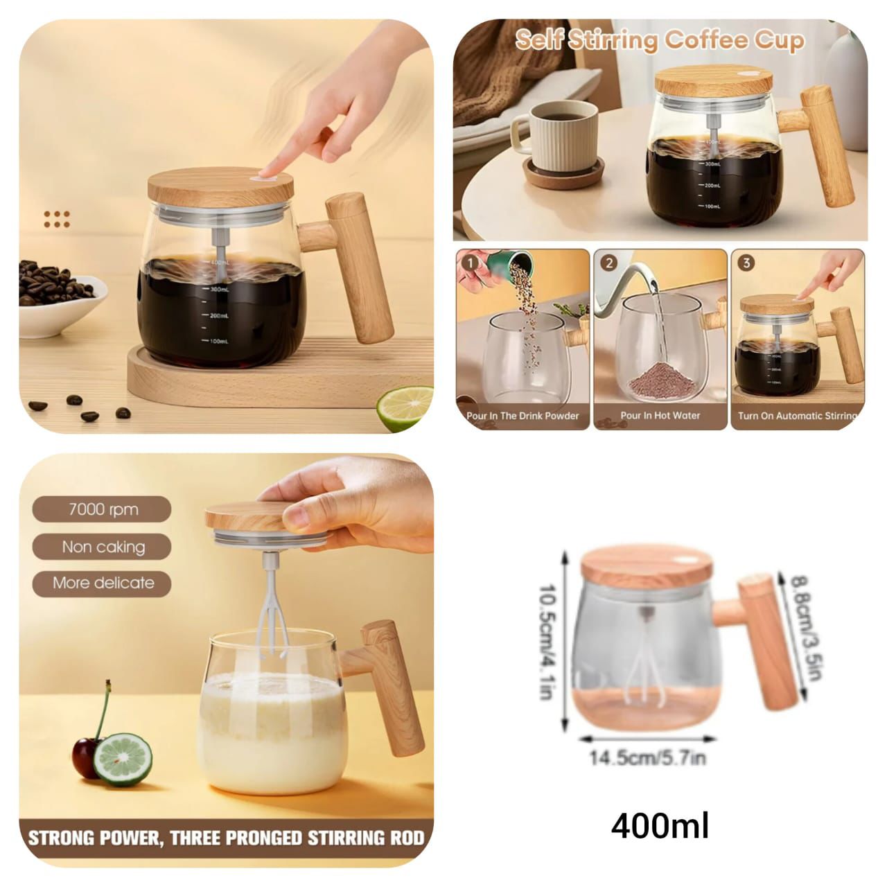 Glass Coffee Mixing Mug