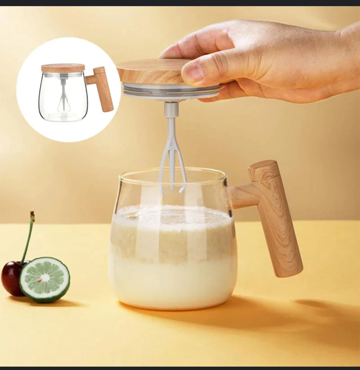 Glass Coffee Mixing Mug