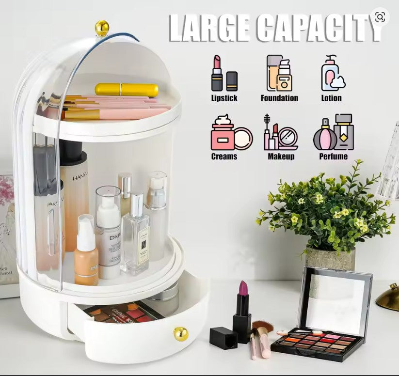 Rotating Makeup Organizer