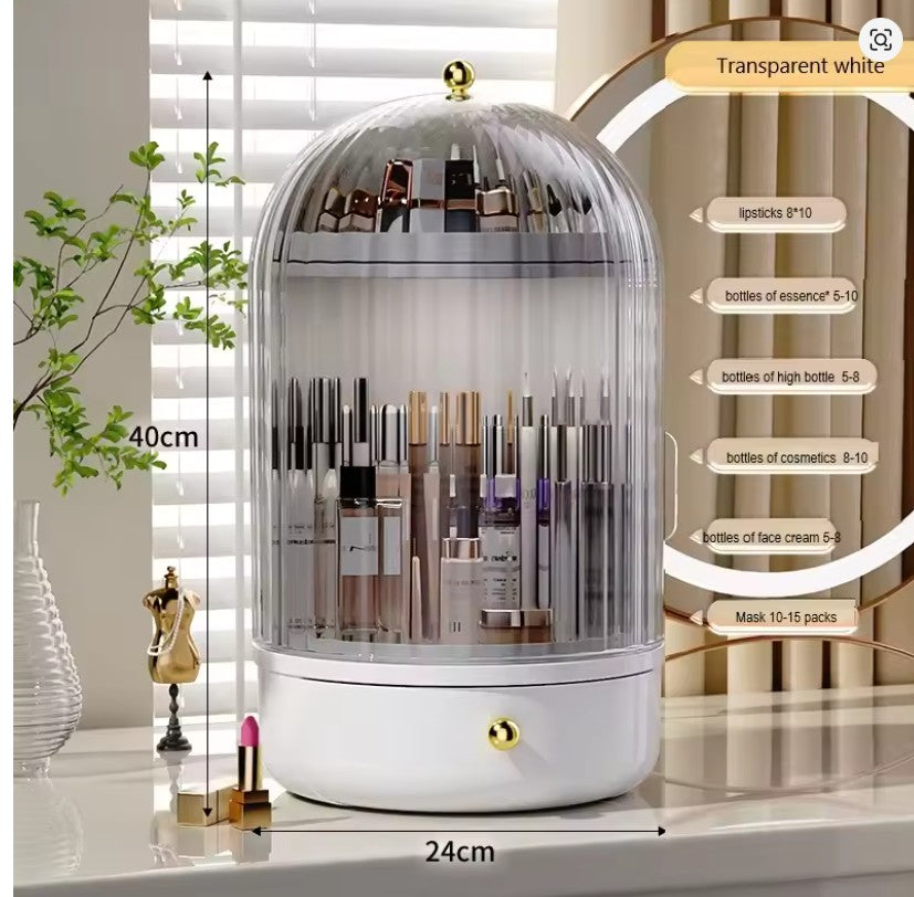 Rotating Makeup Organizer