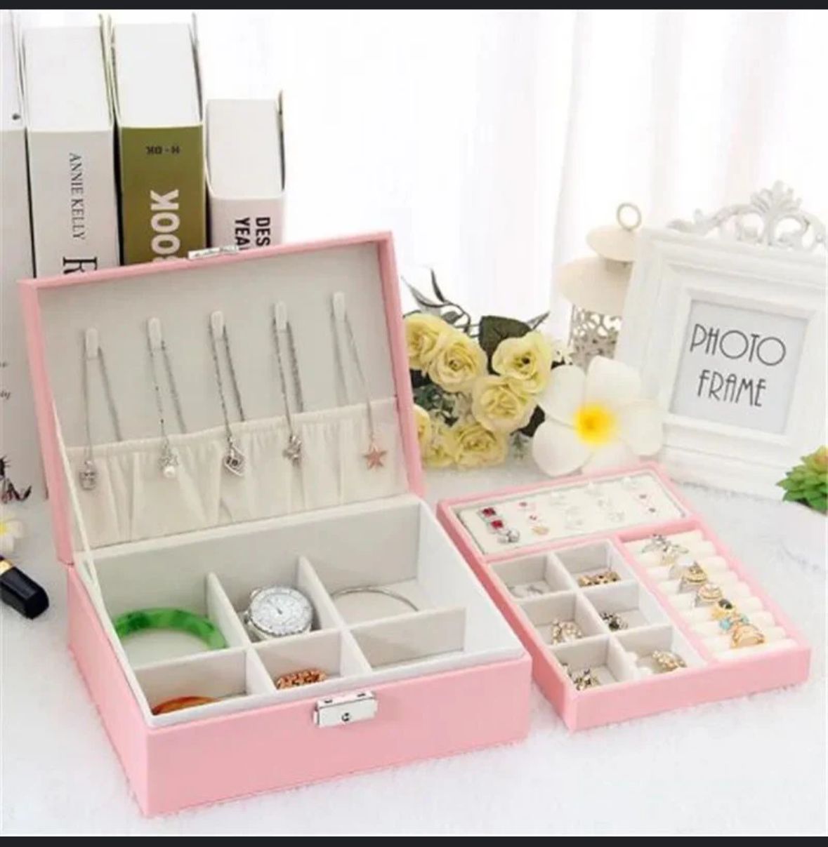 Leather Jewelry Organizer