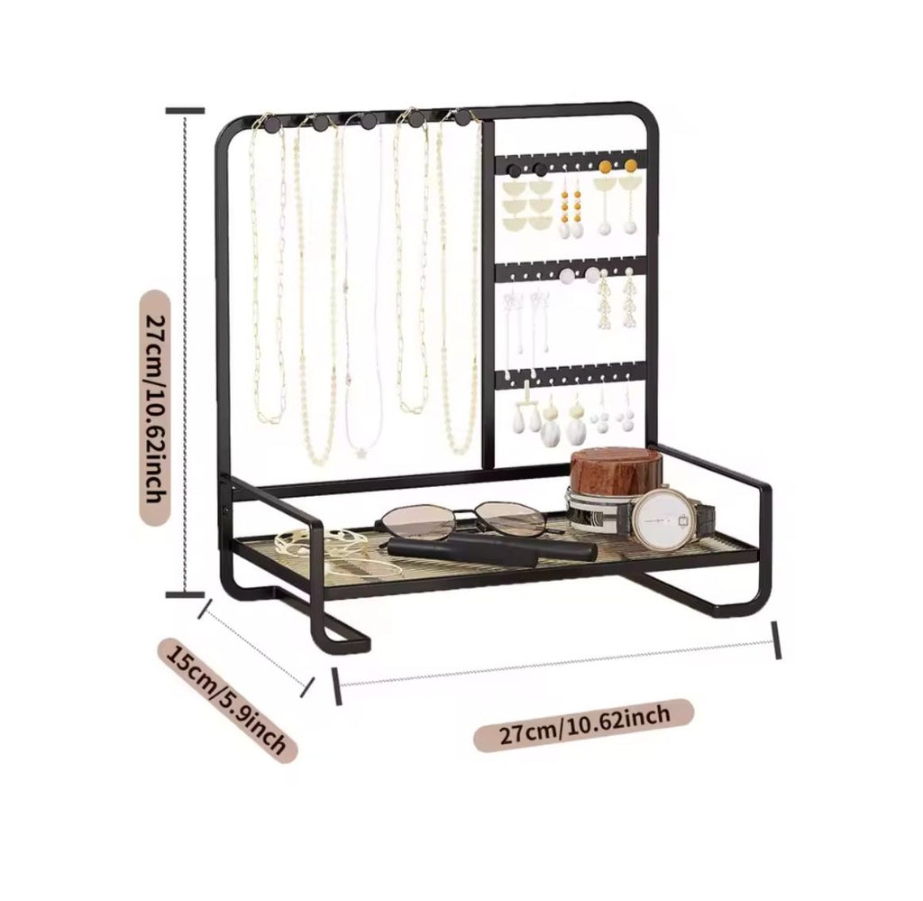Elegant Metal Jewellery Stand