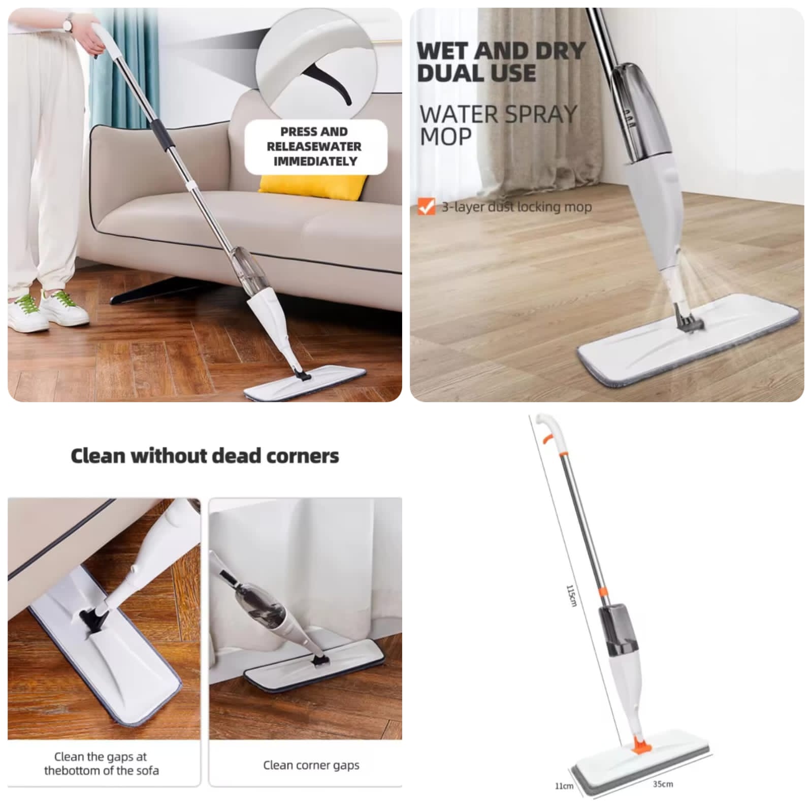 Waterspray Mop