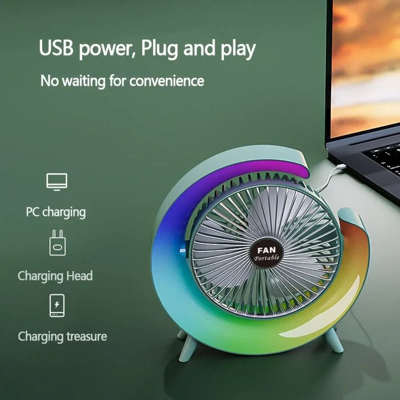USB rechargeable Electric Fan